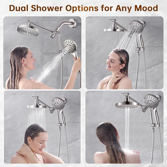 BRIGHT SHOWERS Rain Shower Head - Image 6