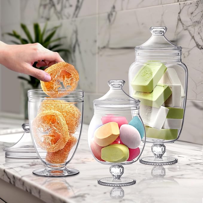 Amazing Abby - Admire - Plastic Apothecary Jars, Acrylic Jars - Image 4