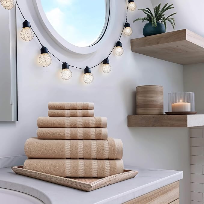 Hearth & Harbor Bath Towels for Bathroom - Image 5