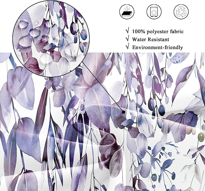Riyidecor Small Stall Rv Narrow Single Shower Curtain - Image 6