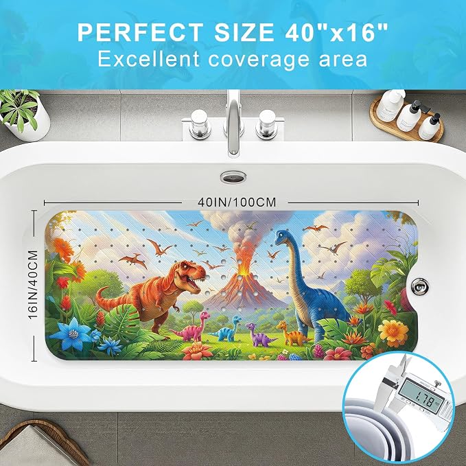 Upgrade Cartoon Baby Bath Mat Non Slip - Image 2