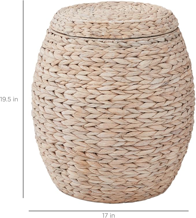 Best Choice Products Multipurpose Hyacinth Storage Basket, Plant Décor - Image 2