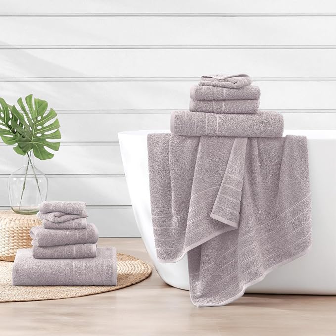 Casa Platino 100% Cotton 12 Piece Bath Towel Set - Image 2