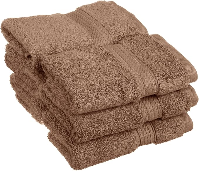 BLUENILEMILLS BNM Egyptian Cotton 6-Piece Towel Set, Includes 6 Face Towels by Blue+Nile+Mills