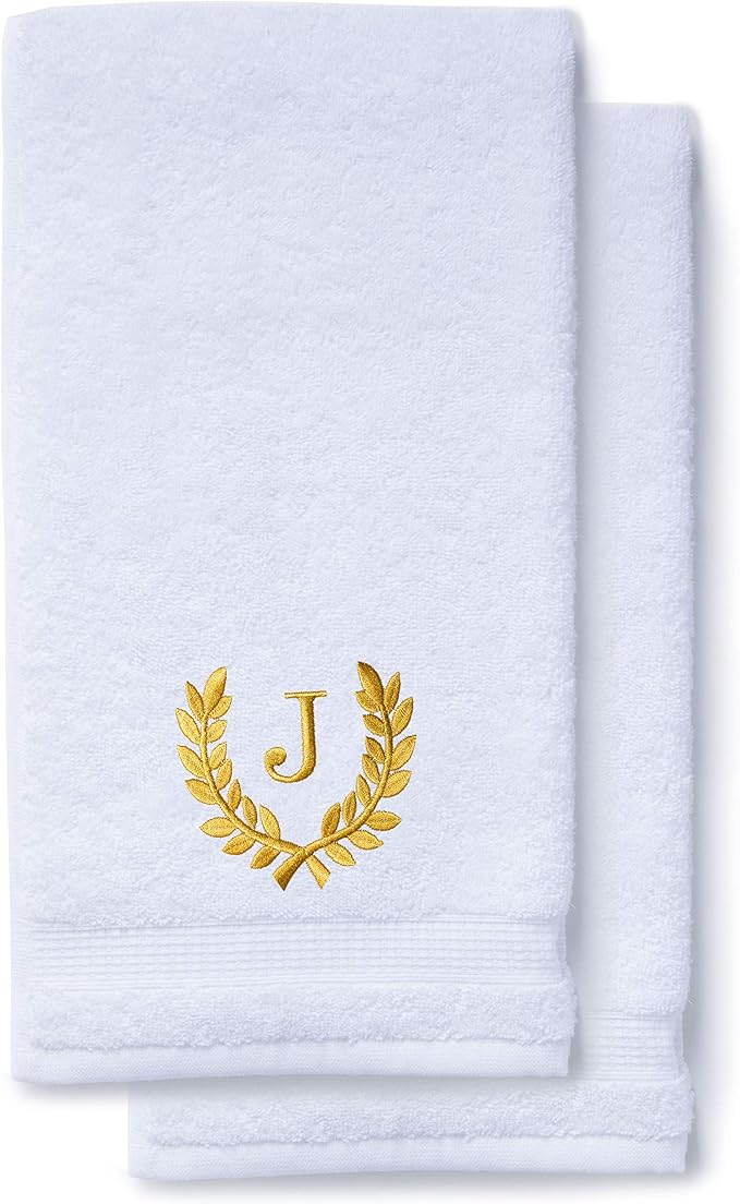 Decorative and Monogrammed Hand Towels by Turquaz