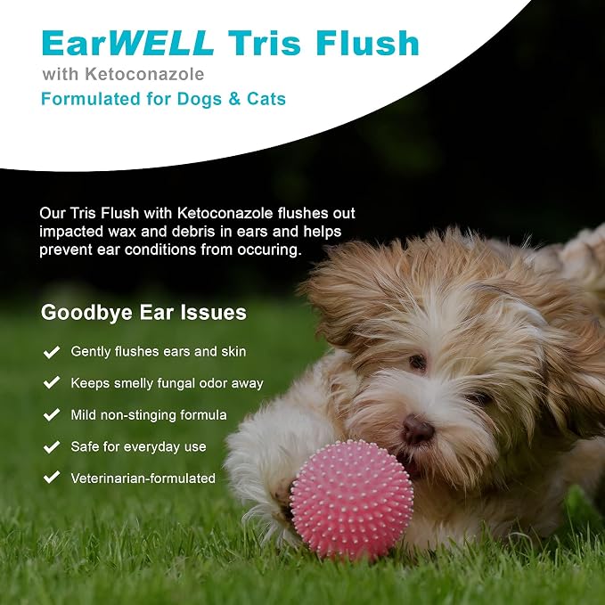 VetWELL Dog Ear Cleaner Solution & Infection Treatment - Image 3