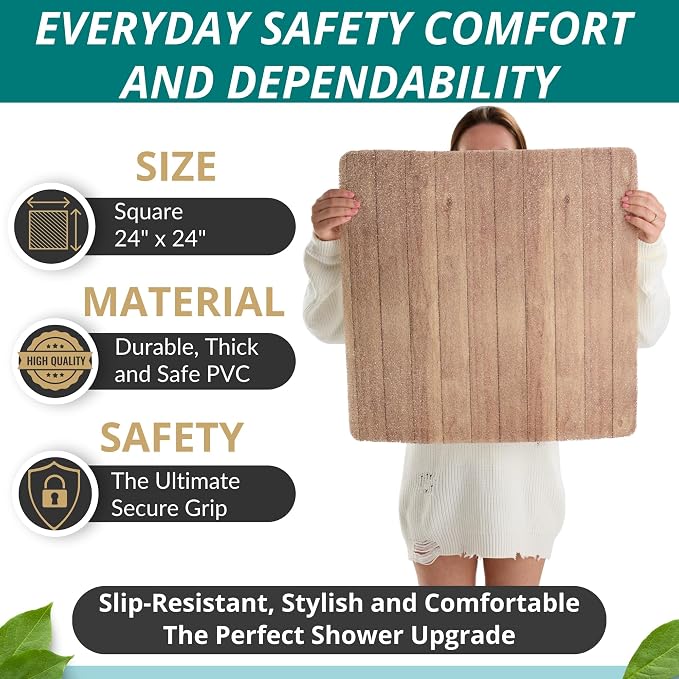 Anti Slip Shower Mat Square - Image 3