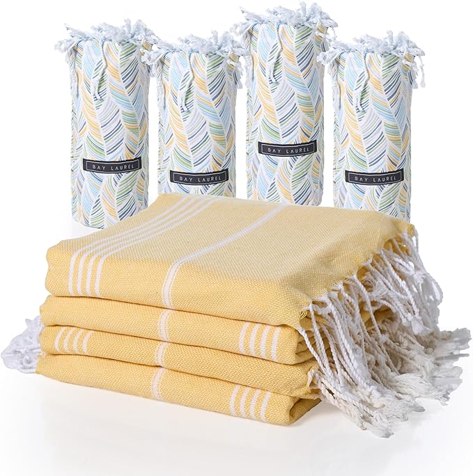 BAY LAUREL Turkish Beach Towel by BayLaurel