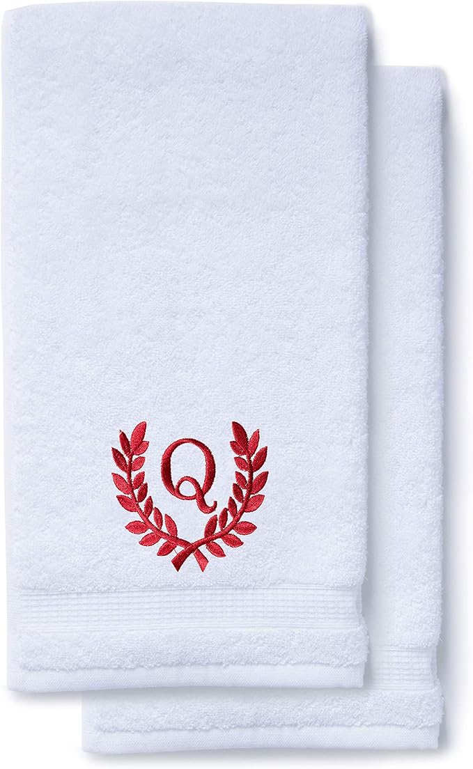 Decorative and Monogrammed Hand Towels by Turquaz