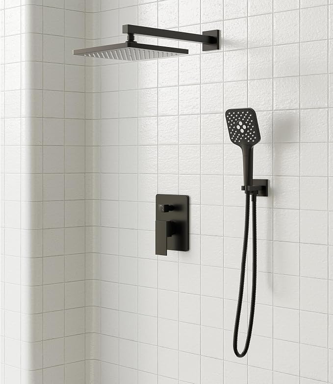 Gabrylly Shower System, 10 Inches Rain Shower Heads - Image 2