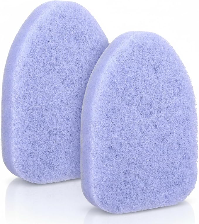 2 Pack Shower Scrubber Refill Pads Non Scratch Scouring Pads Compatible by Unknown