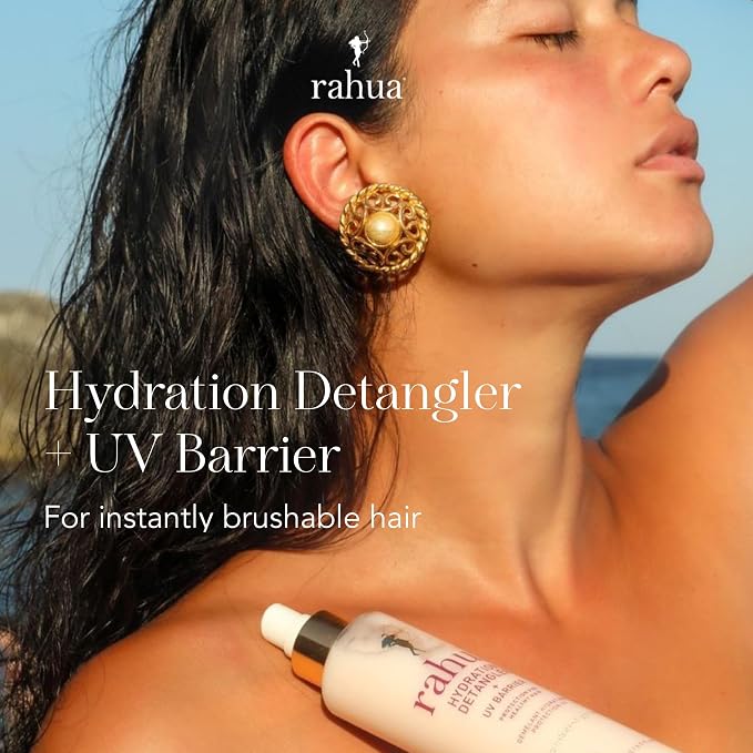 Rahua Hydration Detangler Spray + UV Barrier, Vegan Leave In Hair Spray - Image 4