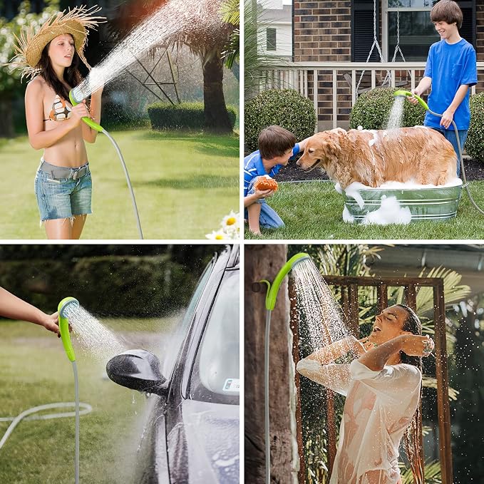 KEDSUM Portable Shower, Portable Camp Shower Pump - Image 6