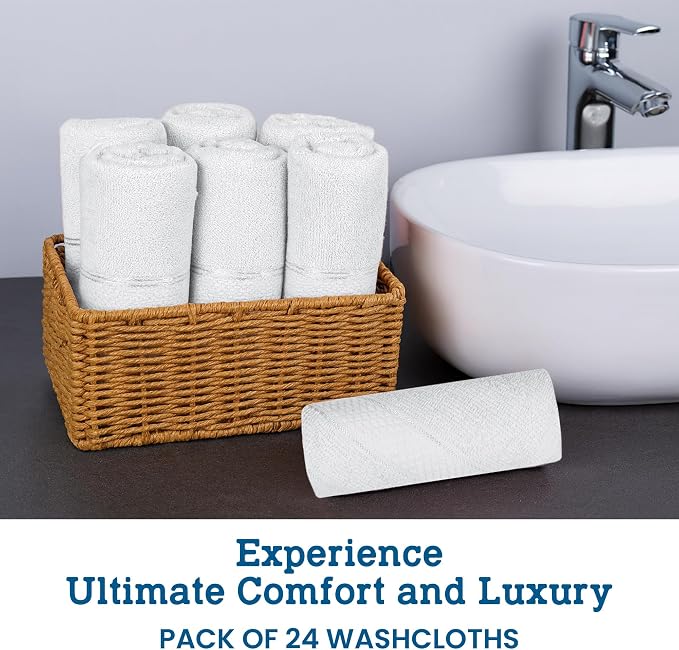 Casa Lino Face Towels & Body Wash Cloths - Image 2