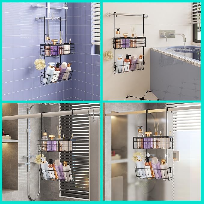 HapiRm Hanging Shower Caddy Organizer - Image 4
