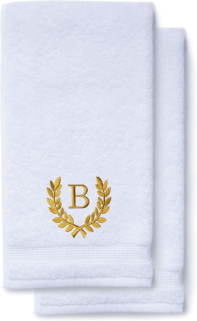 Decorative and Monogrammed Hand Towels by Turquaz