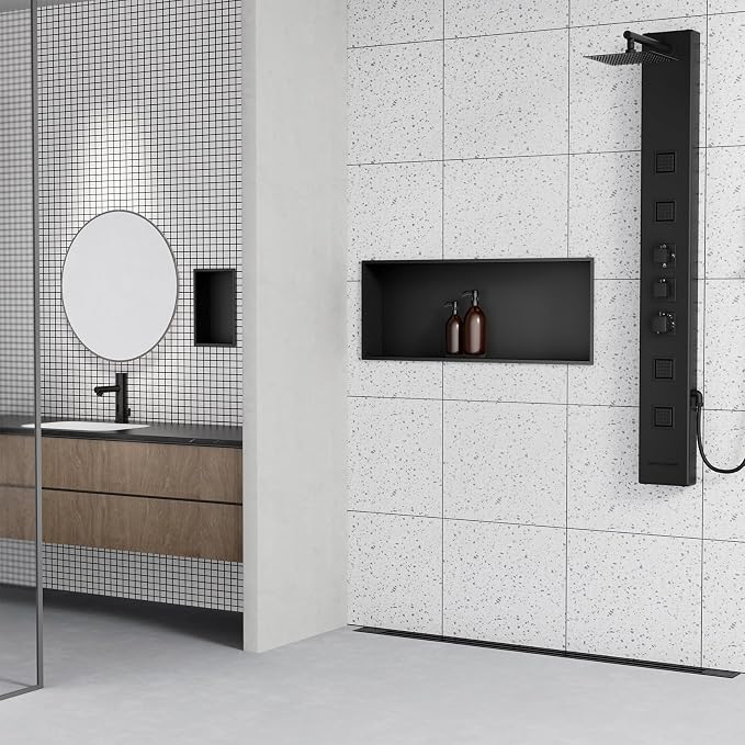 Achelous Stainless Steel Wall Insert Niche - Image 4