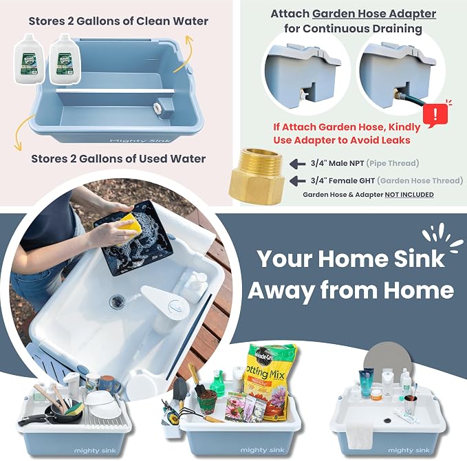 Portable Sink: Patented Wash Station - Image 6