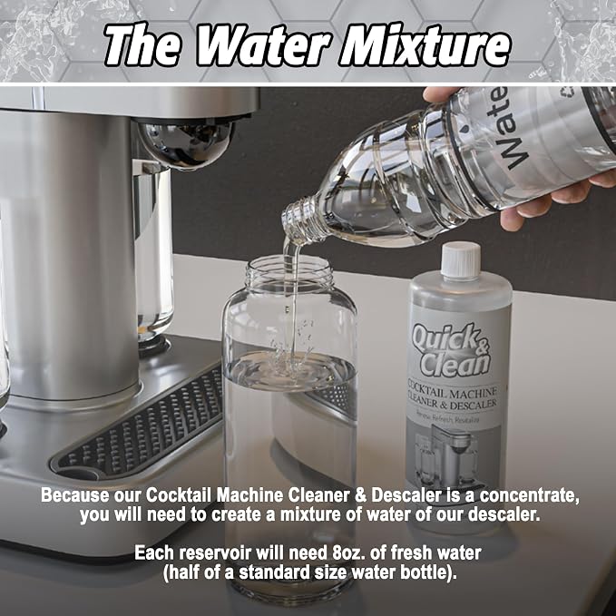 Quick & Clean Cocktail Machine Cleaner & Descaler - Image 6