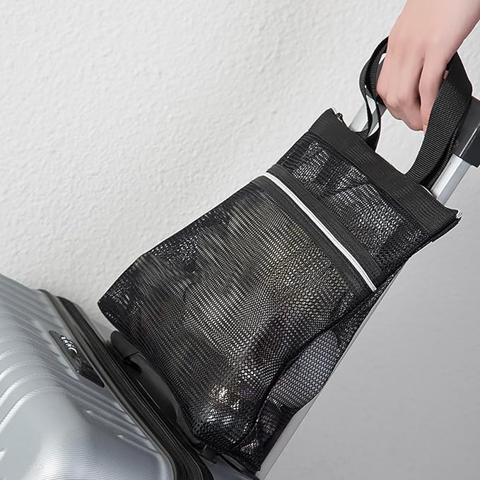 Mesh Shower Caddy Portable Quick Dry Tote Bag - Image 6