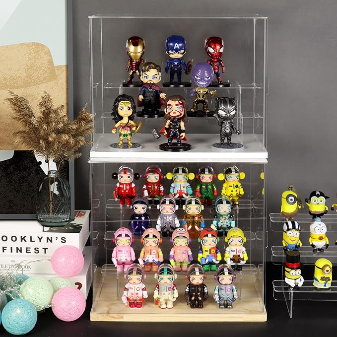 Choowin 3 Tier Clear Acrylic Display Case - Image 5