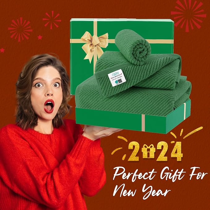 VOOVA & MOVAS 3 Piece Towel Set - Image 5