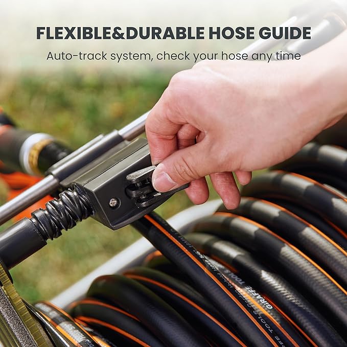 Giraffe Tools Garden Hose Reel Cart - Image 3