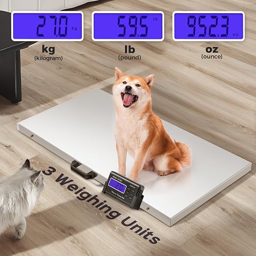 Bonvoisin Pet Scale for Large Dog 1100lb x 0.2lb, Postal Scale - Image 6