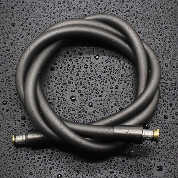 Shower Hose, Ultra-Soft Silicone Shower Hose Extension, Anti-Kink Designed by BriskSpring