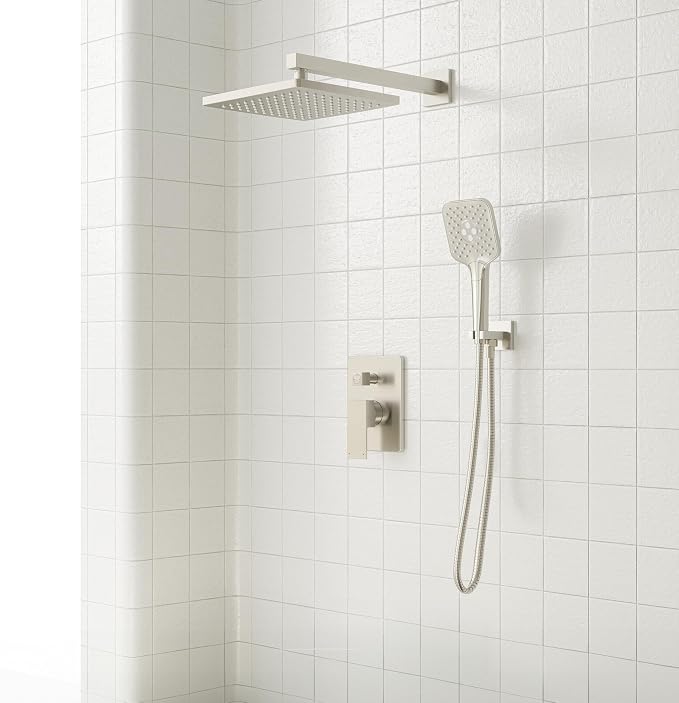 Gabrylly Shower System, Wall Mounted Shower Faucets Sets Complete - Image 2