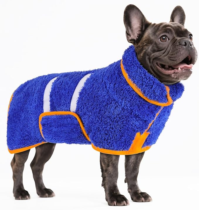 Bienbee Dog Bathrobe, Quick Drying Super Absorbent Dog Robes by Bienbee