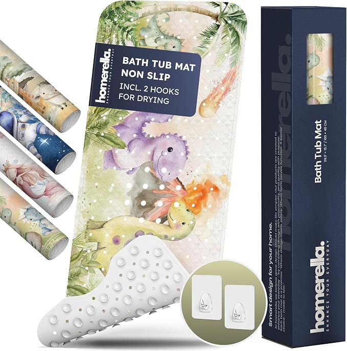 Bath Tub Mat Non Slip Anti Mold by Homerella