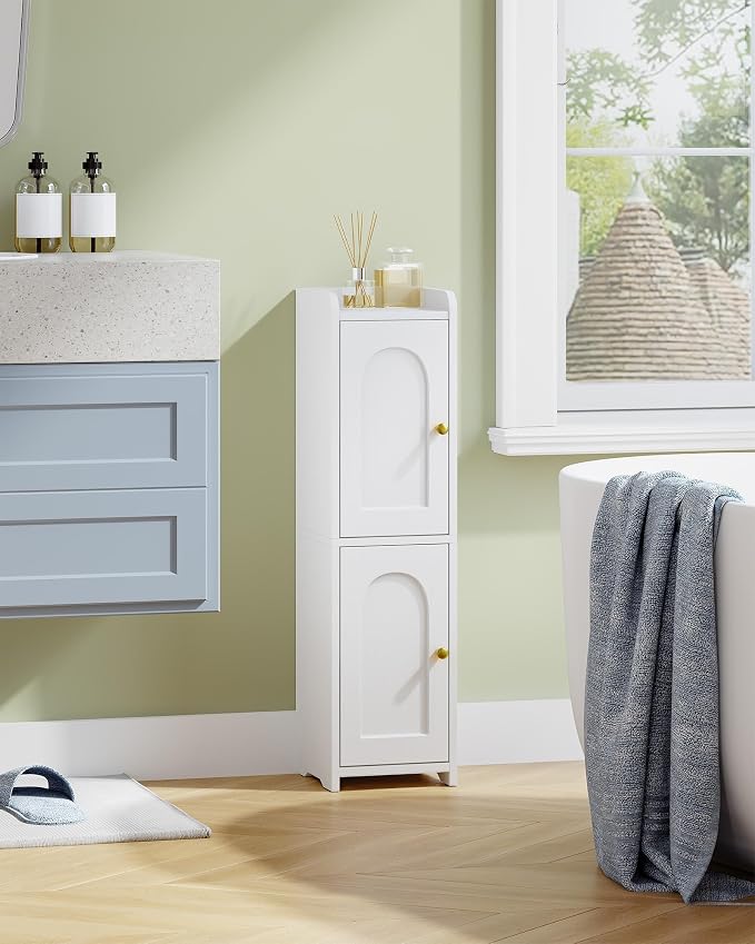 Bathroom Storage Cabinet, Corner Floor Cabinet - Image 3