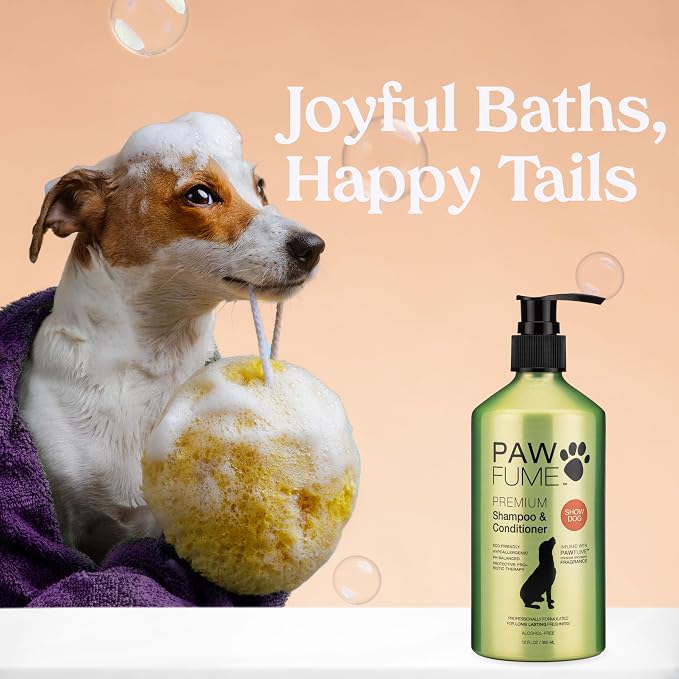 PAWFUME Deshedding Dog Shampoo and Conditioner, Show Dog, Deep-Cleaning - Image 2