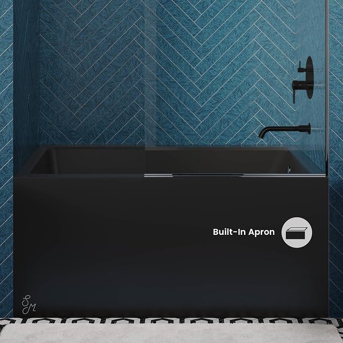 Voltaire 48" X 32" Right-Hand Drain Alcove Bathtub - Image 3