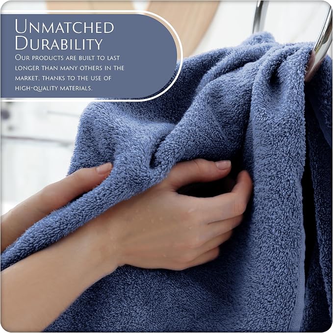 MAURA Basics Hand Towels for Bathroom - Image 3