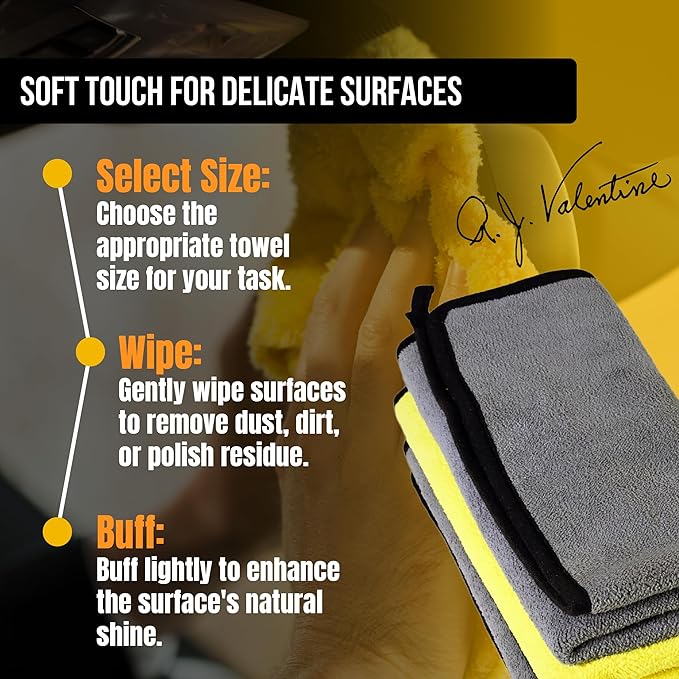 VPD Microfiber Coral Fleece Towels - Image 3