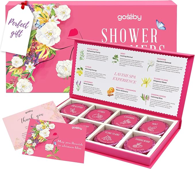 Shower Steamers Aromatherapy GOSSBY 8 Pack - Image 2