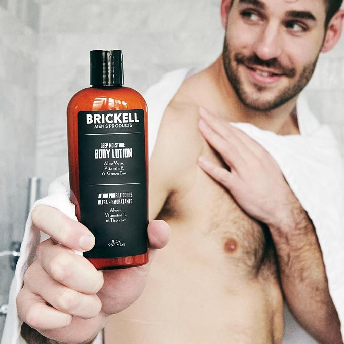 Brickell Men's Deep Moisture Body Lotion - Image 3