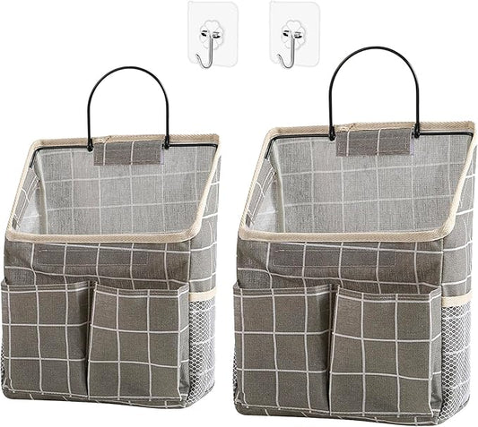 2pcs Wall Hanging Storage Bag, Wall Hanging Organizer Bags by Someteth