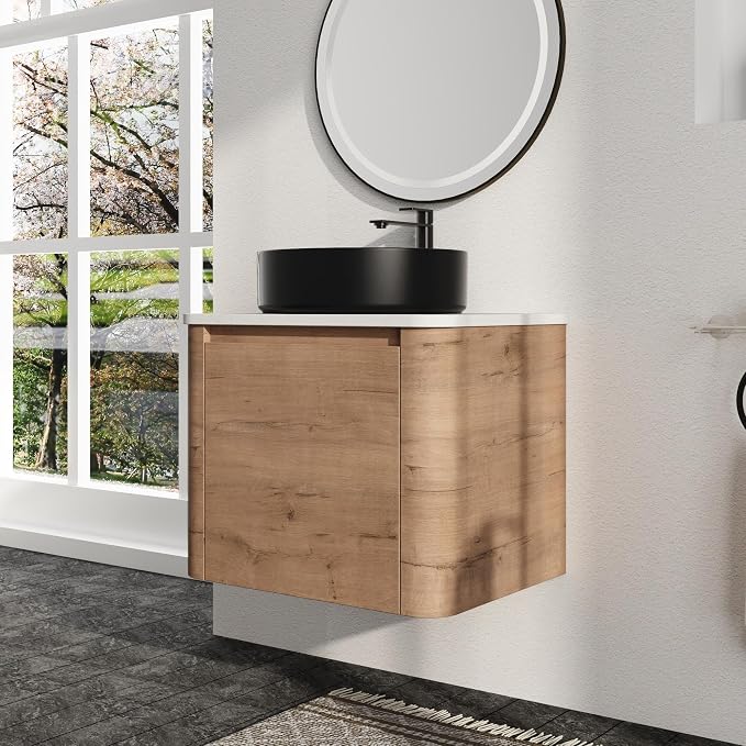 Malwee 24" Floating Bathroom Vanity by Malwee-SweetStar