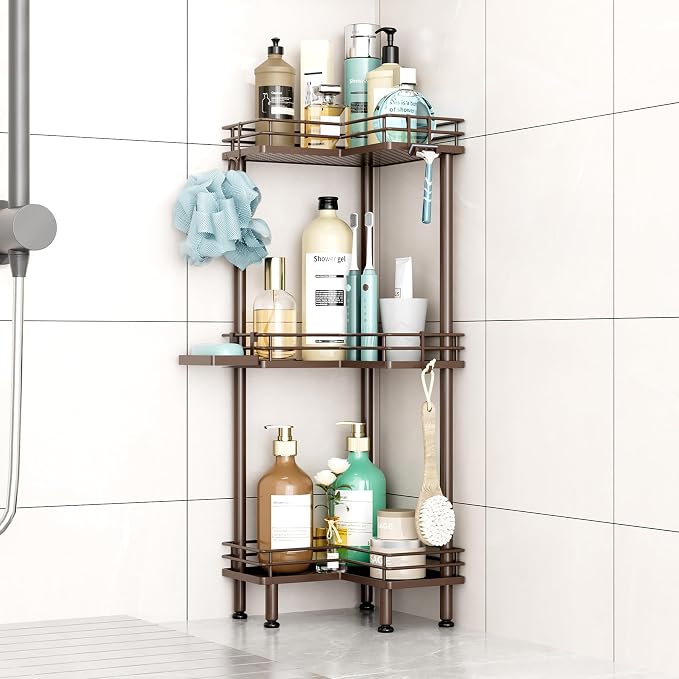 HapiRm Corner Shower Caddy Standing by HapiRm