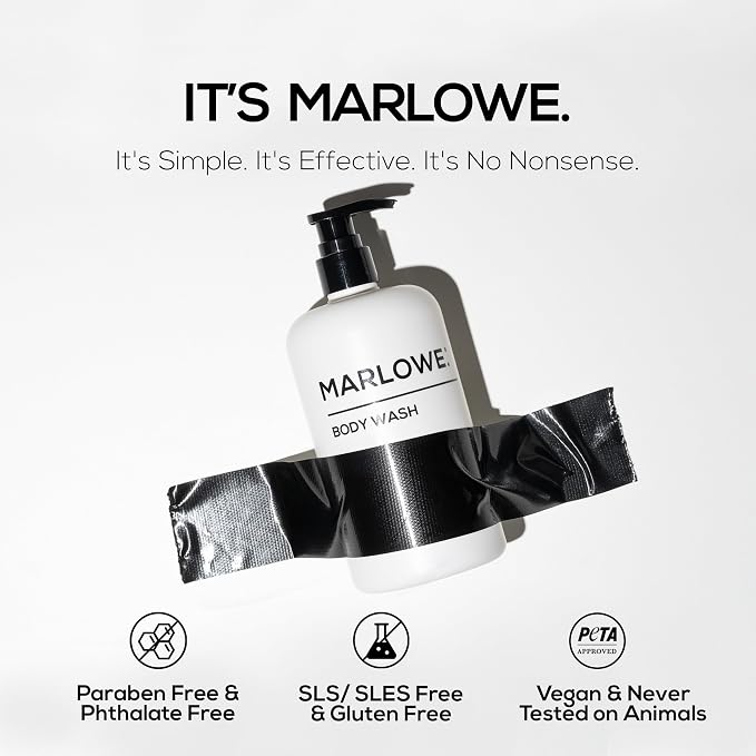 MARLOWE. No. 103 Body Wash 15 oz Pump, Energizing & Refreshing Shower Gel - Image 3
