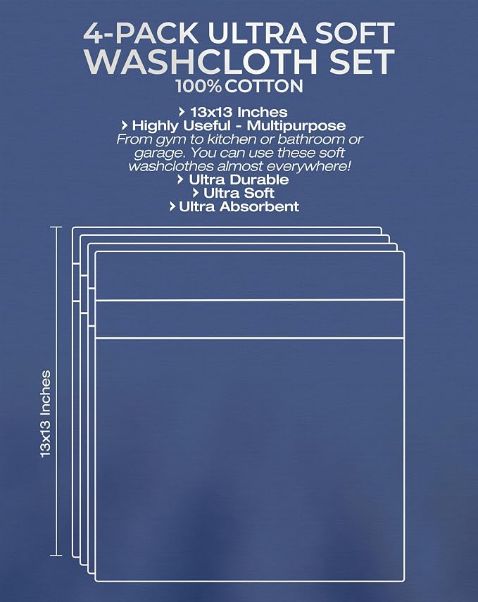 American Veteran Towel, 100% Cotton Turkish Washcloths - Image 4