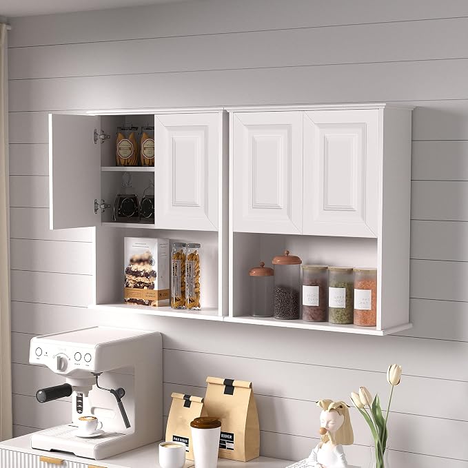 Bathroom Wall Cabinet Wooden - Image 2