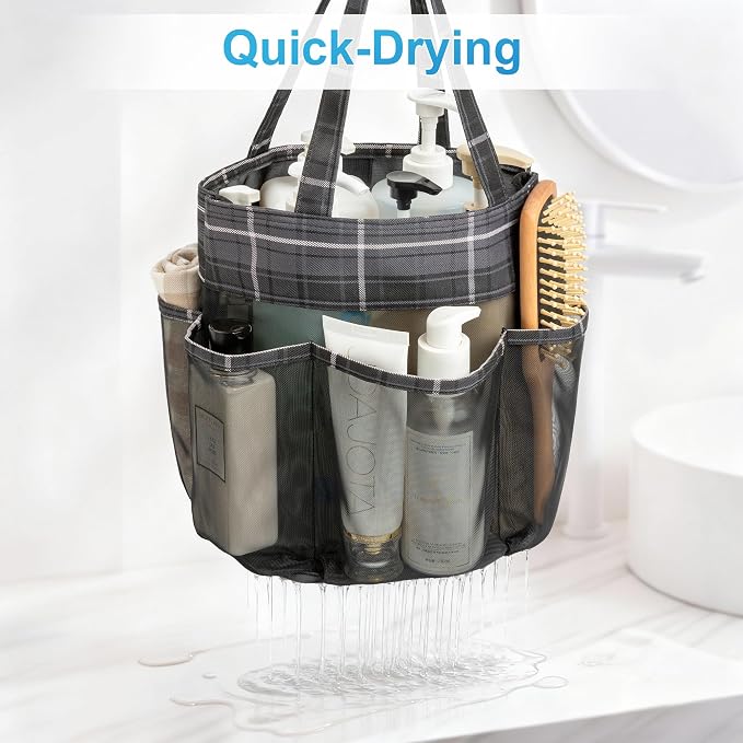 Mesh Shower Caddy Portable, Bathroom Caddy Organizer - Image 5