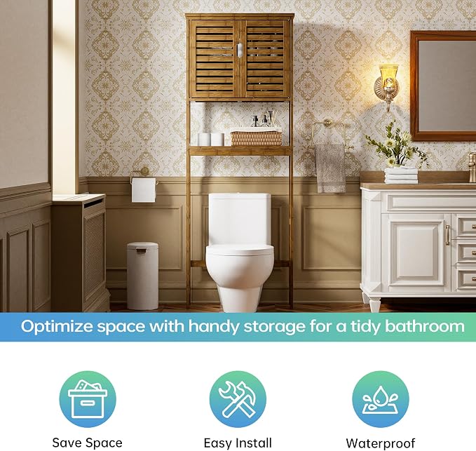 SMIBUY Bathroom Storage Shelf - Image 9