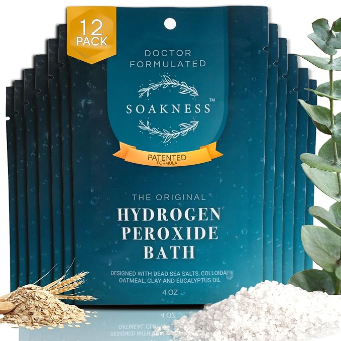 Hydrogen Peroxide Epsom Salt Bath Soak by Soakness