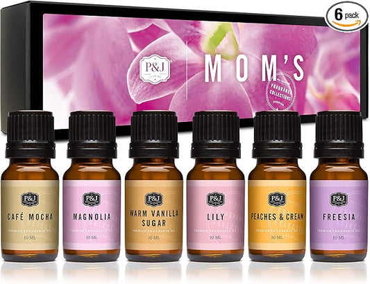 P&J Trading Mom's Set of 6 Fragrance Oils by PJTrading