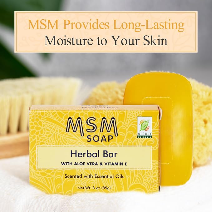 At Last Naturals MSM Soap Bar Body Soap - Image 3